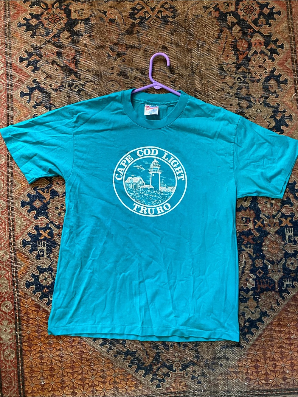 Cape Cod Light Truro Graphic Tee - Teal